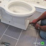 تبدیل توالت ایرانی به فرنگی=لوله کشی آب