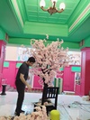 تولید   و ساخت درخت شکوفه مصنوعی -pic1