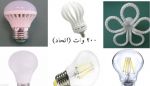 انواع لامپ کم مصرف و LED-pic1